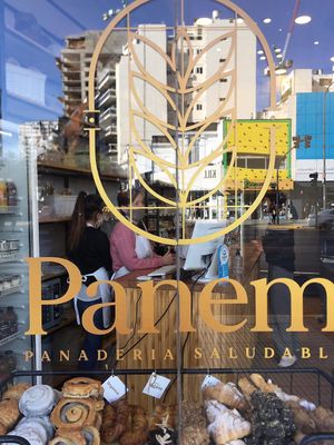 From outside, at Cabildo Ave. at Le Panem in Buenos Aires