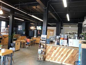 Interior at Good Earth Holistic Kitchen in Hudson