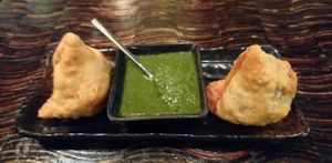 Vegetable Samosas 雜菜咖哩角 at Spices Restaurant 香辣軒 in Hong Kong Island