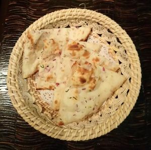 Onion Naan 洋蔥烤餅 at Spices Restaurant 香辣軒 in Hong Kong Island