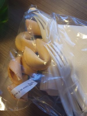 forutne cookies  at Golden Gate in Forks