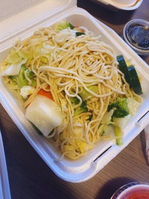Veggie Lo Mein  at Golden Gate in Forks