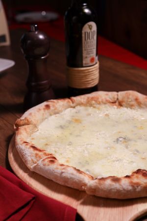 pizza at Why Not? in Chiang Mai