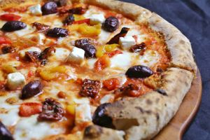 pizza at Why Not? in Chiang Mai