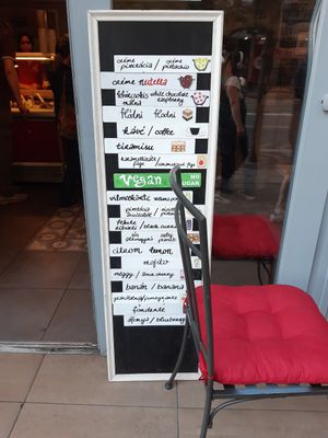 Options at Fragola in Budapest