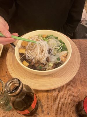 Zuppa con tofu saltatato   at Oriental Soup House - Szervita tér in Budapest