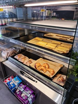 Sausage rolls and croissants at Vunch in Bromley