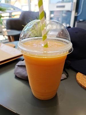 Pineapple mango and papaya at Vunch in Bromley