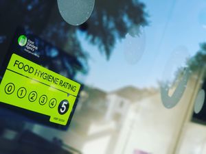 Our 5 star food hygiene rating at Vunch in Bromley