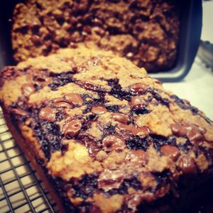 Organic banana loaf at Vunch in Bromley