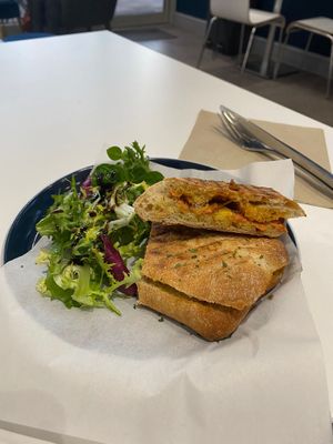 Ham 'N Cheez panini at Vunch in Bromley