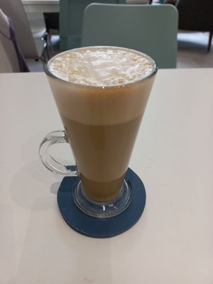 Soya latte at Vunch in Bromley