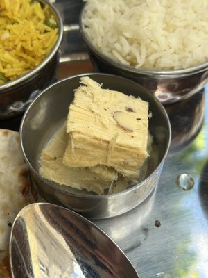Dessert  at Royal Bombay Palace in Linz