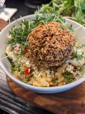Mini Buddha bowl at Café Baghuset in Viborg