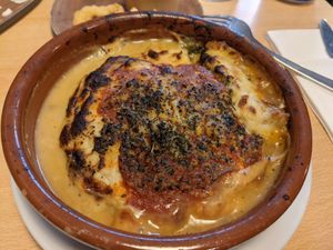 Lasaña at A Flama in Zaragoza