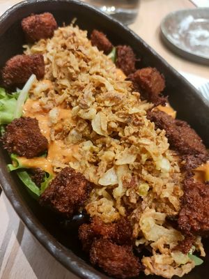 Aragonese salad at A Flama in Zaragoza