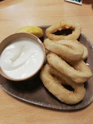 Calamares at A Flama in Zaragoza