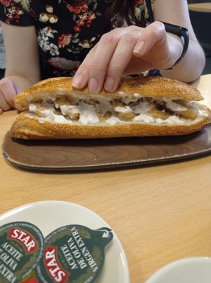 Bocata de calamares at A Flama in Zaragoza