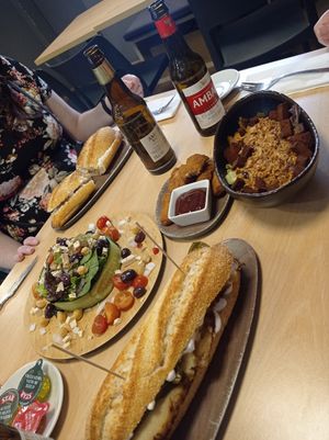 Comida at A Flama in Zaragoza
