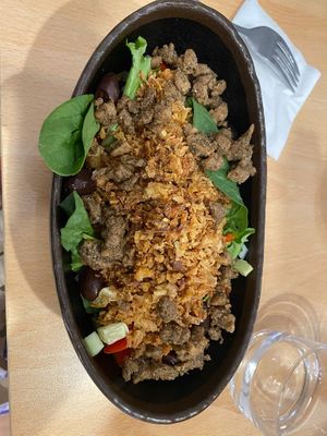 Aragonese salad at A Flama in Zaragoza