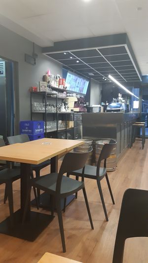 interior at A Flama in Zaragoza