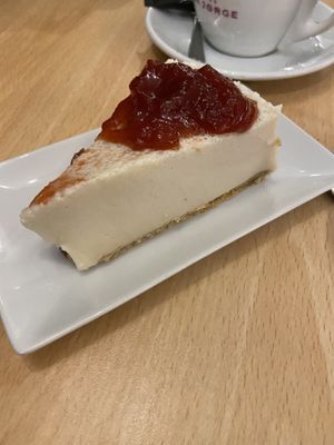 Tarta de queso   at A Flama in Zaragoza