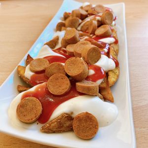 Choripapas   at A Flama in Zaragoza