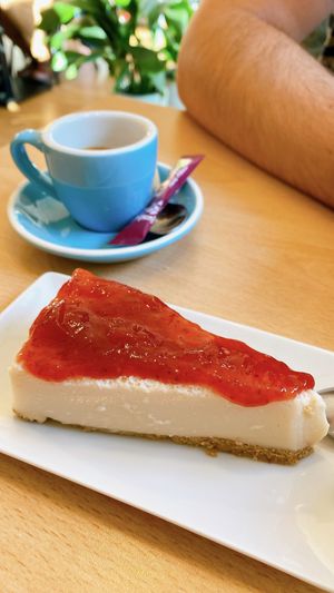 Cheese cake   at A Flama in Zaragoza