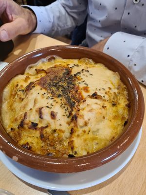 Lasaña at A Flama in Zaragoza