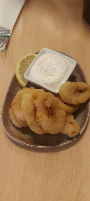 Calamares at A Flama in Zaragoza