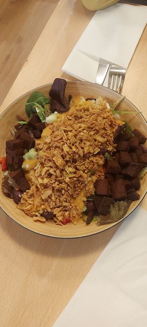 Salat Aragon at A Flama in Zaragoza