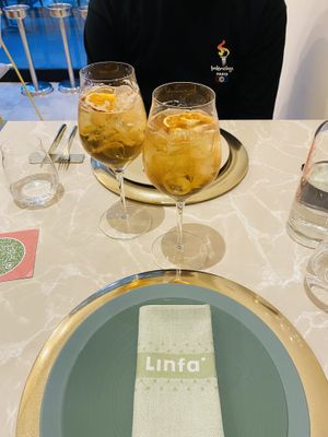 Aperitif 🥂 at Linfa in Milan
