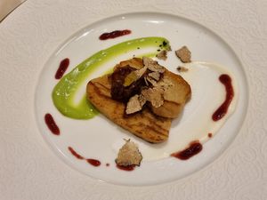 Seiten "meat" style with Truffles at Linfa in Milan