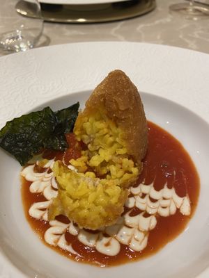 Arancini   at Linfa in Milan