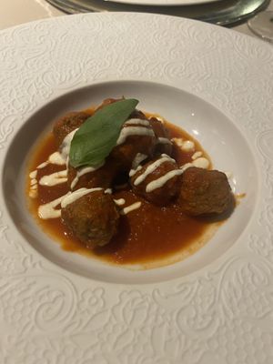 albóndigas  at Linfa in Milan