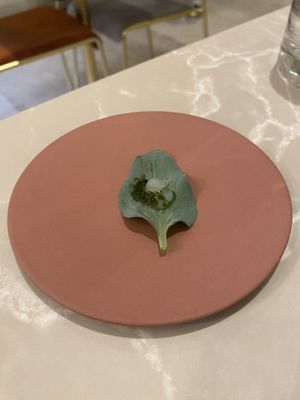 Amuse bouche   at Linfa in Milan
