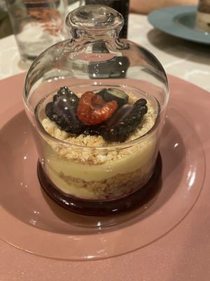 Gourmet glass  at Linfa in Milan