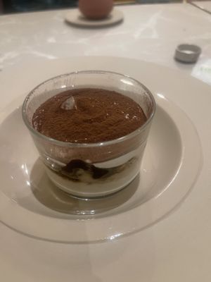 Tiramisu - heavenly   at Linfa in Milan