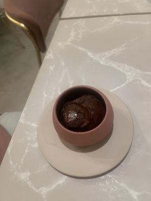 Chocolate Gelato   at Linfa in Milan