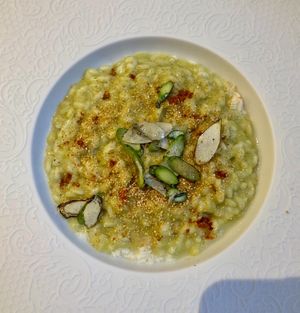 Risotto   at Linfa in Milan