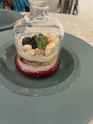 Dessert  at Linfa in Milan