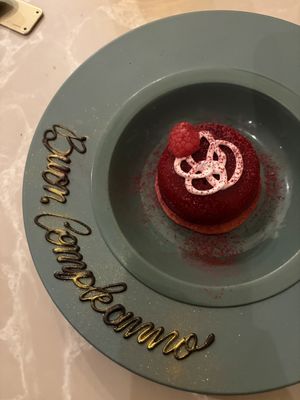 Raspberry & lychee   at Linfa in Milan