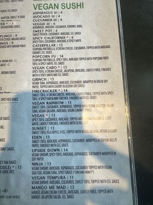   at Sakana in Rocky River