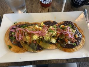 Huevos rancheros   at J's Diner in Hagerstown