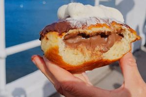  at Sasparella Vegan Deli + Donut Delivery in Falmouth