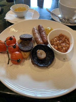 Just lacking a slice of wholemeal toast.  at The Lord Crewe in Bamburgh