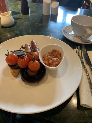 A tad ‘Nouvelle Cuisine '  at The Lord Crewe in Bamburgh