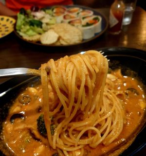 rose pasta at Retro33 - 레트로33 in Yongin