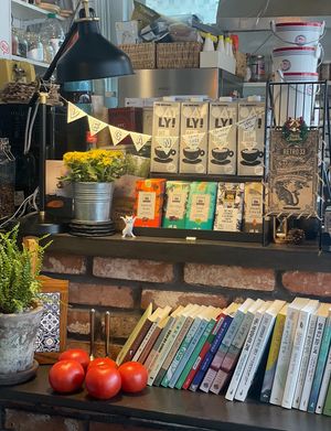 Kitchen is at the back side & Oatly!   at Retro33 - 레트로33 in Yongin