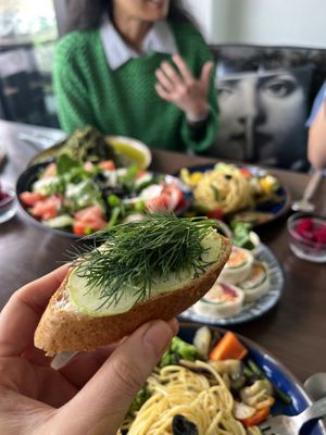 Cucumber dill side dish  at Retro33 - 레트로33 in Yongin